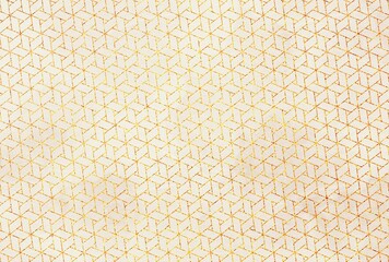 ラメグリッター_網代麻の葉_和紙