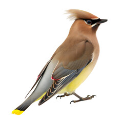 Cedar Waxwing AI Generated Image