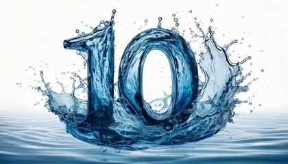 Water splashes number 10