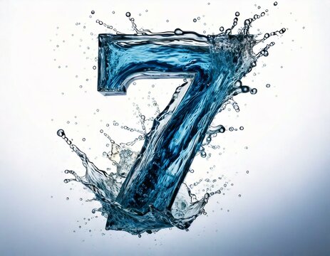 Water splashes number7