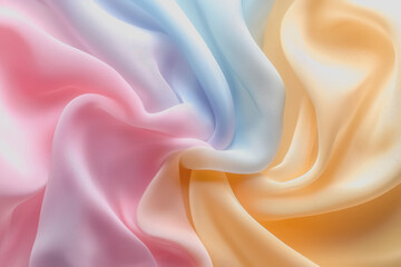 Fototapeta premium Colorful abstract background featuring a vibrant blend of various colors in a smooth gradient pattern suitable for artistic and design uses