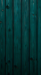 Fototapeta premium Dark teal wood plank texture background
