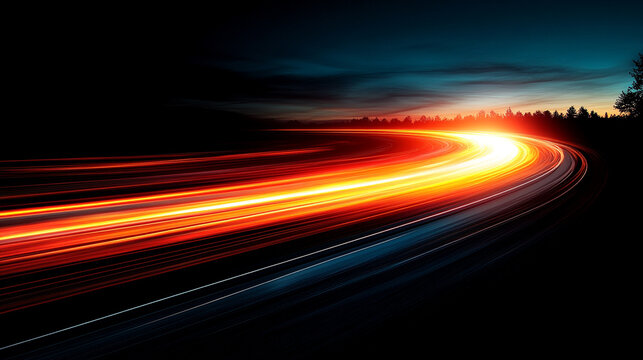 A burst of light traveling at incredible speed with a modern, minimalistic tone set against a blurred, empty background, offering a sense of motion, chaos, and the power of unexplained energy

