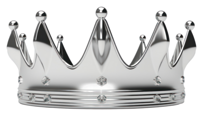 PNG Crown Chrome material crown jewelry