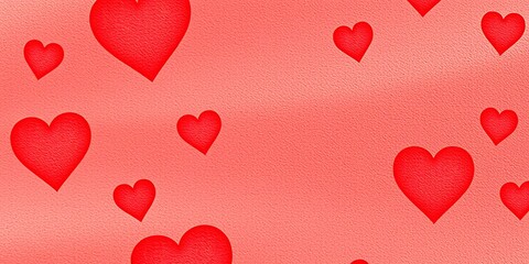 A detailed close-up showcasing a seamless Valentine's Day wallpaper with a smooth gradient transition, emphasizing the intricate color blending and textures,
