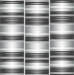 The metallic texture consists of striped plates in the form of individual tracks with gradients.