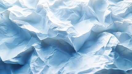 Obraz premium Realistic Crumpled White Paper Mockups Texture for Background and Design Projects