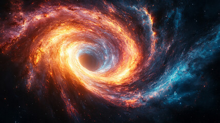 Minimalistic bright tone blurred abstract background symbolizing the expansion of the universe modern design vast empty space blank caption area evokes infinite potentiality and chaos

