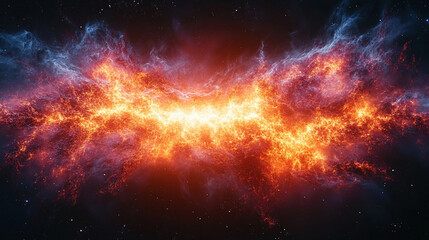 Fototapeta premium Minimalistic bright tone blurred abstract background symbolizing the expansion of the universe modern design vast empty space blank caption area evokes infinite potentiality and chaos