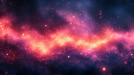 Minimalistic bright tone blurred abstract background symbolizing the expansion of the universe modern design vast empty space blank caption area evokes infinite potentiality and chaos

