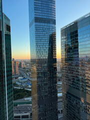 Obraz premium Moscow City Buissnes Center