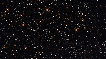 Celestial Canvas: A Night Sky Starry Wonder