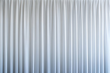 White curtains, indoor backdrop, neutral background, event decor