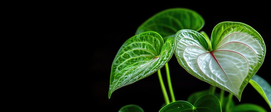 Heart-Shaped Anthurium Plant: A Stunning Close-Up