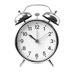 alarm clock isolated on white