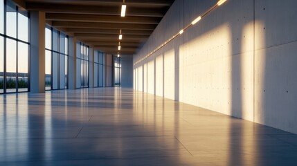 Sunlit Modern Office Space:  Architectural Interior Design