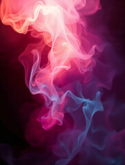 Obraz premium red texture of smoke and sparks