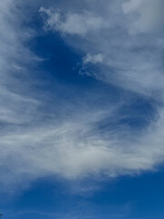 Fototapeta premium blue sky with clouds