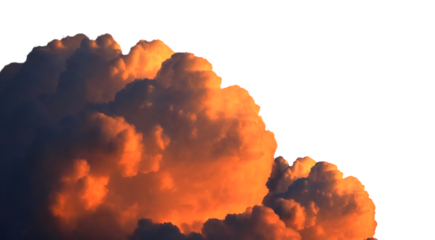 Cloud Sunset Transparent Background