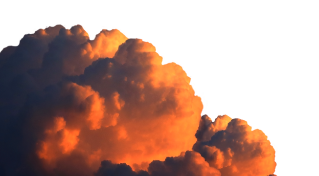 Cloud Sunset Transparent Background