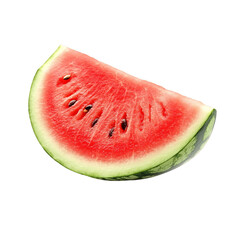 Freshly Cut Juicy Watermelon Slice
