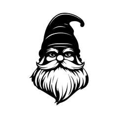 Fototapeta premium gnome vector logo illustration