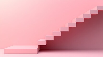 Obraz premium An empty step-by-step chart, perfect for mapping out long-term goals and actionable steps.