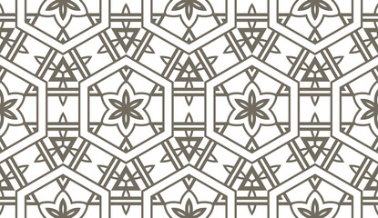 Mesh seamless geometric pattern. Vector abstracttexture with curved lines, delicate mesh, net, grid, lace.