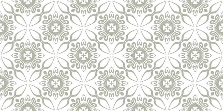 original pattern with lace decorative ornament. vector illustration. seamless