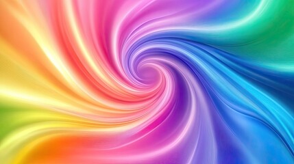 Abstract holographic film texture with swirling rainbow gradients and reflective metallic shine.