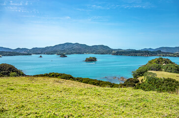 Urupukapuka Island, Bay of Islands, North Island, New Zealand, Oceania.