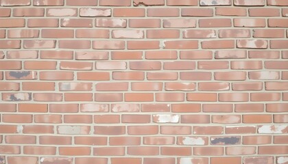 Obraz premium Rustic Red Brick Wall Texture: Weathered & Vintage Background old aged stone urban photo 