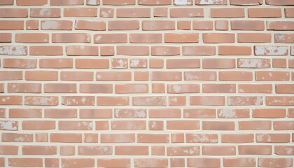 Fototapeta premium Rustic Red Brick Wall Texture: Weathered & Aged Background old stone urban retro photo 