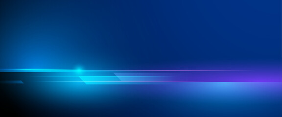 Vector abstract neon light, pattern line with space. Purple, blue, green and gradient color background. Illustration graphic design for banner, wallpaper background. Energy digital technology concept
