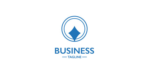 Innovative business logo design symbol for company