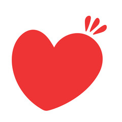 Heart burst icon