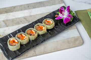 thai asian sushi food