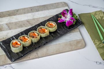 thai asian sushi food