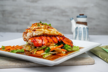 thai asian sushi food