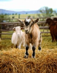 A vibrant portrayal of animals, from domestic pets like cats and dogs to majestic wildlife like lions, elephants, and monkeys.