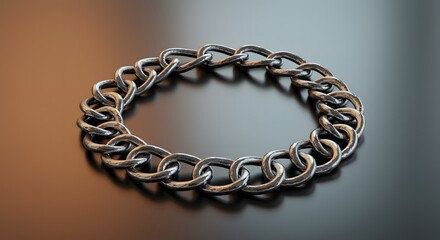 Silver Chain Bracelet Mens Jewelry Thick Link