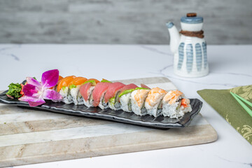 thai asian sushi food