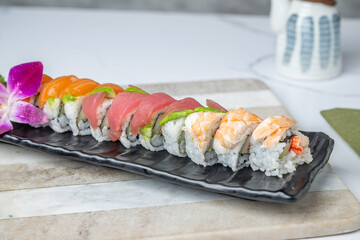 thai asian sushi food