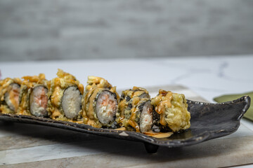 thai asian sushi food