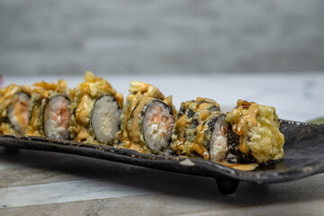 thai asian sushi food