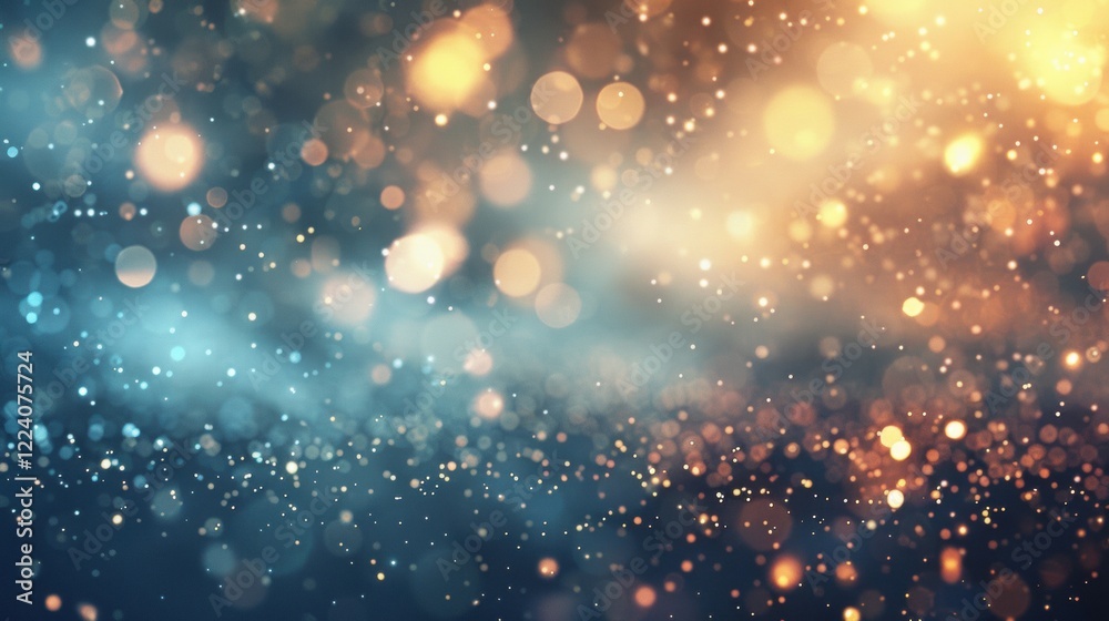 Poster a mesmerizing display of shimmering colors and sparkling lights creates a dreamlike atmosphere of be