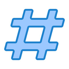 Obraz premium Hashtag Icon