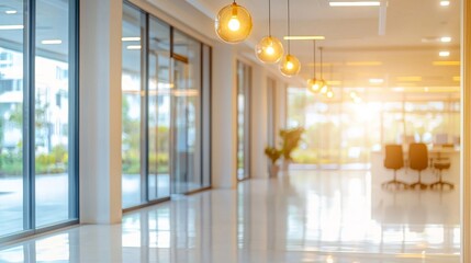 Modern office interior design contemporary workplace photography bright environment wide angle professional aesthetics