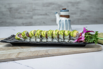 thai asian sushi food