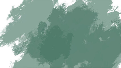 Abstract green watercolor background.Hand painted watercolor. vector